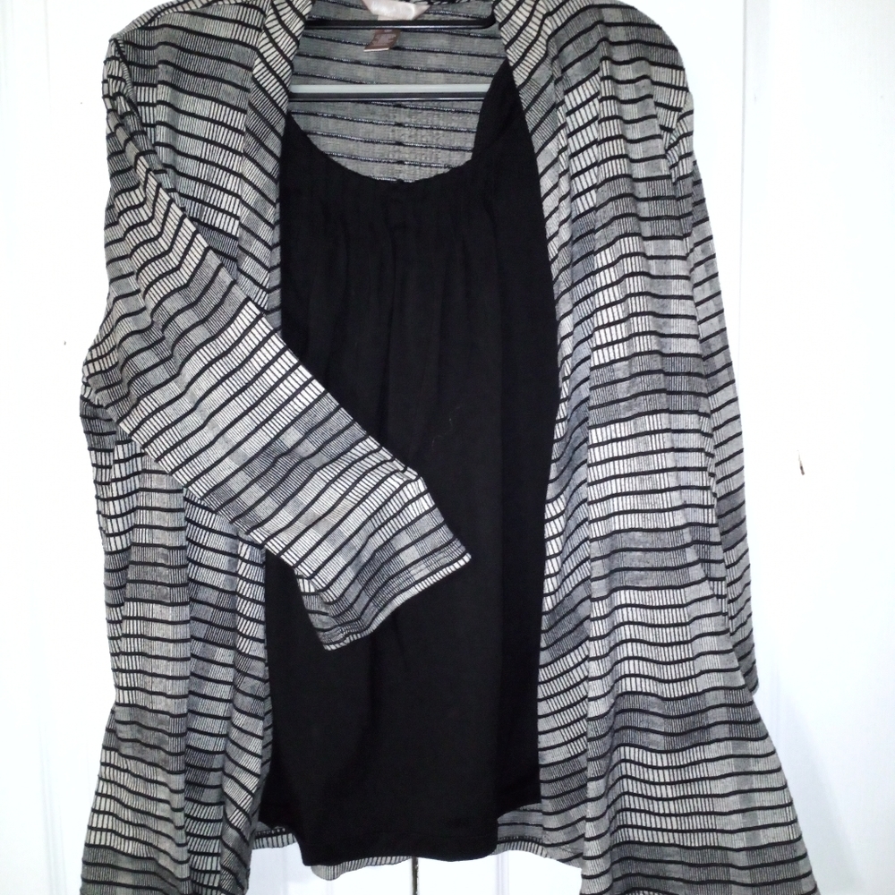 White Stag layered style blouse